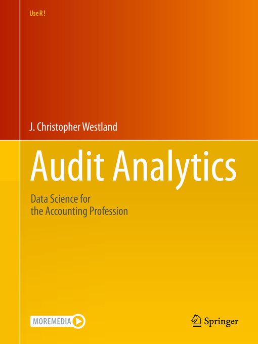 Title details for Audit Analytics by J. Christopher Westland - Available